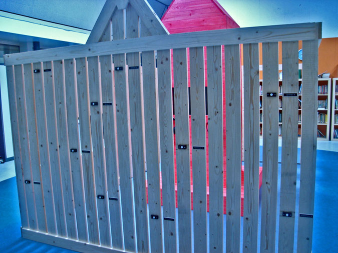 planetenwijk wand bellen