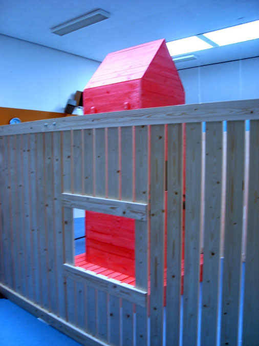 planetenwijk raam staand