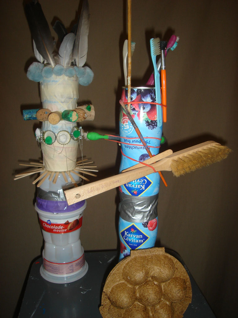 recycle max 2 voorwerpen