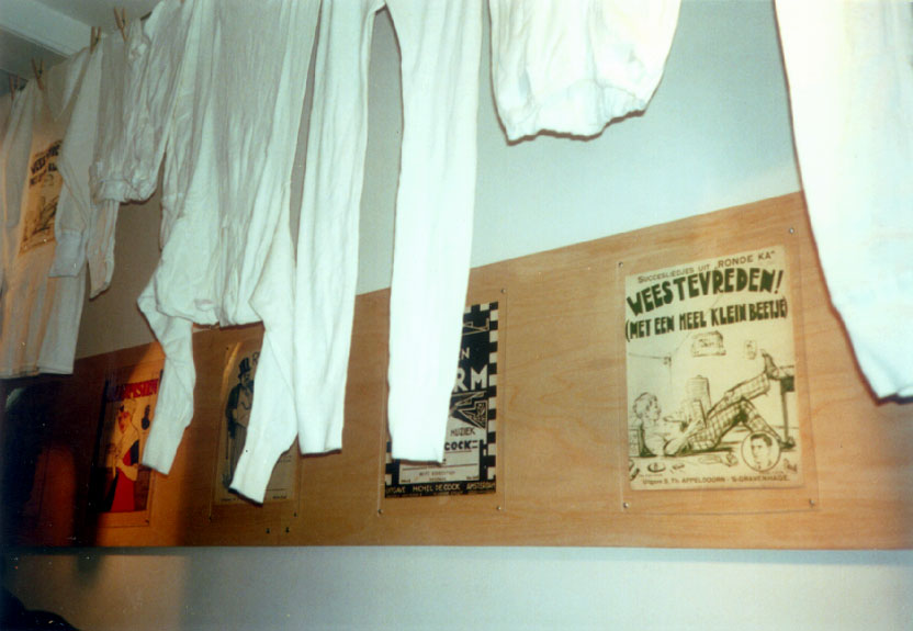 tin tentoonstelling wasgoed