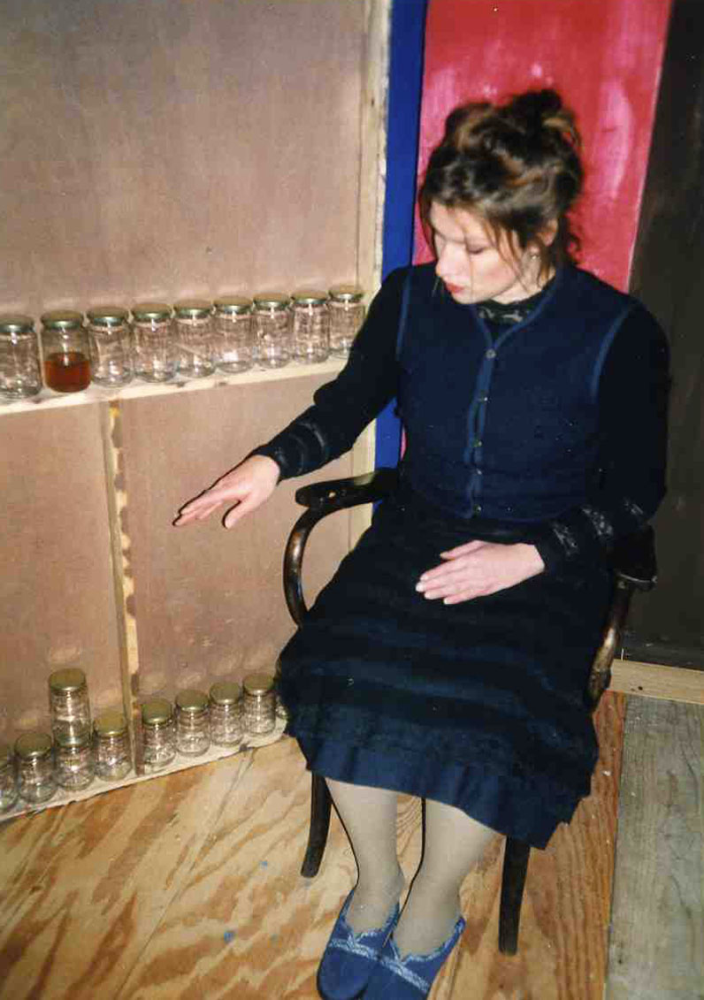 potjes actrice staand