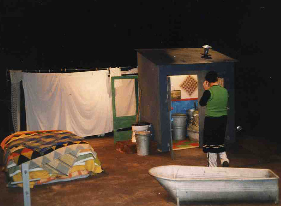 stom huisje acteur smal